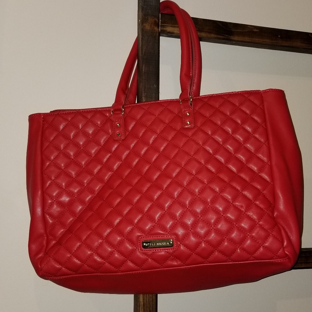 Steve Madden women's red handbag